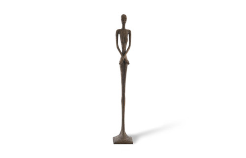 Lottie Sculpture, Bronze Finish, Resin