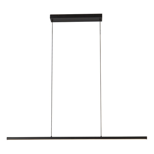 Drift 45-in Black dimmable LED Linear Pendant