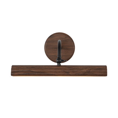 Dottie 14-in Walnut Brown dimmable LED Wall/Picture Light