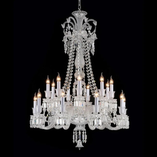 24 Lights Classic Crystal Chandelier Lighting