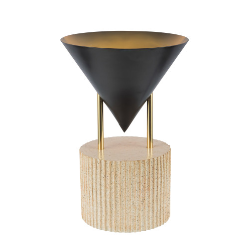 Versus 15-in Urban Bronze Table Lamp