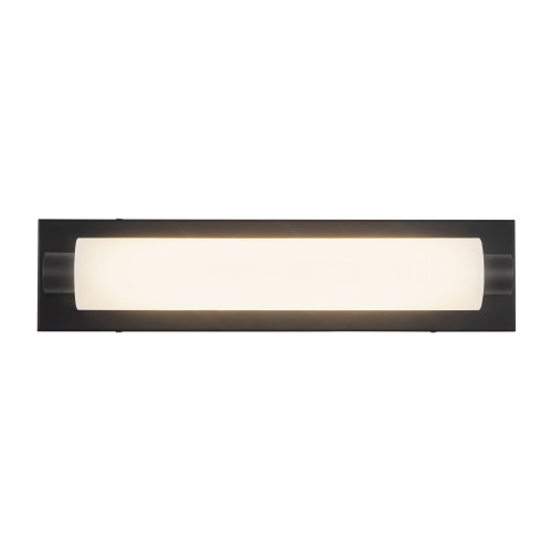 Charleston 19-in Black dimmable LED Bathroom Vanity Light