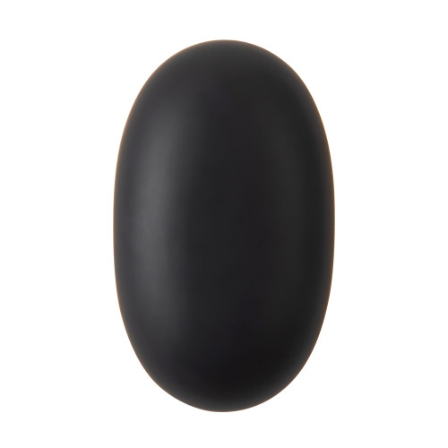 Perle 10-in Matte Black dimmable LED Wall Sconce