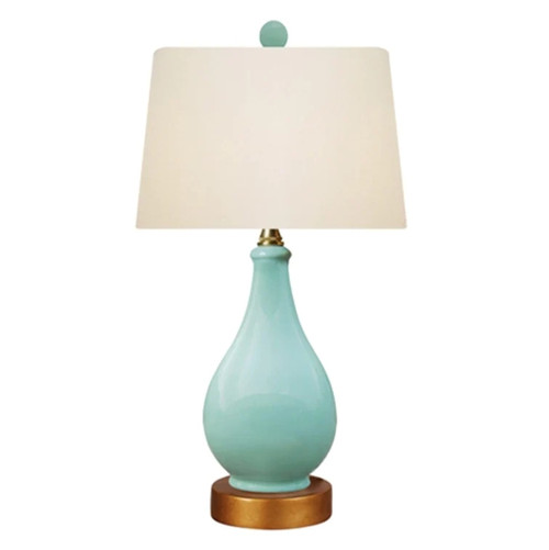 Celadon Porcelain Mini Table Lamp