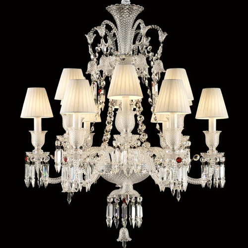 12 Lights Crystal Chandelier Lighting