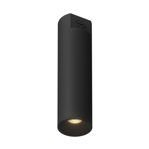Lorna 14-in (3-in Dia.) 36 Degree Optic Black LED Concrete Ceiling Mount