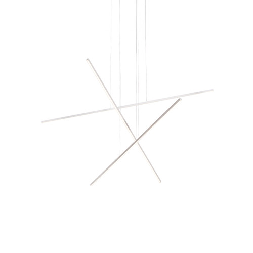 Vega Minor 41-in White LED Multi Pendant