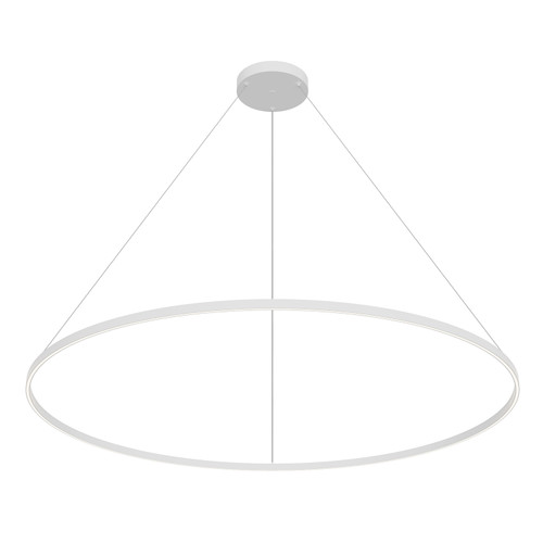 Cerchio 72-in White LED Pendant (PD87772)