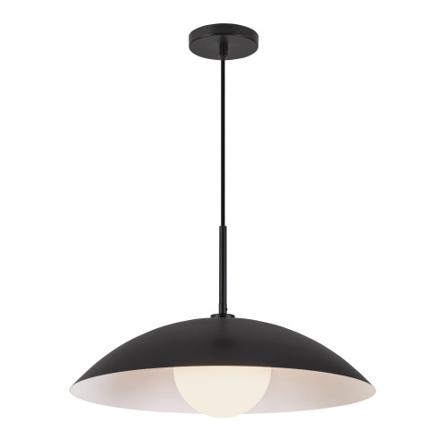 Regent 19-in Black Pendant