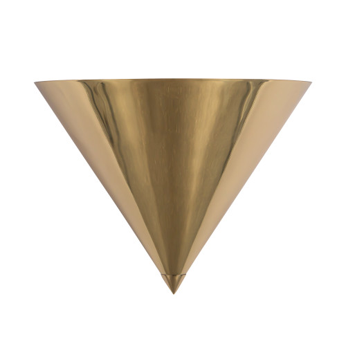 Versus 8-in Patina Brass Wall Sconce