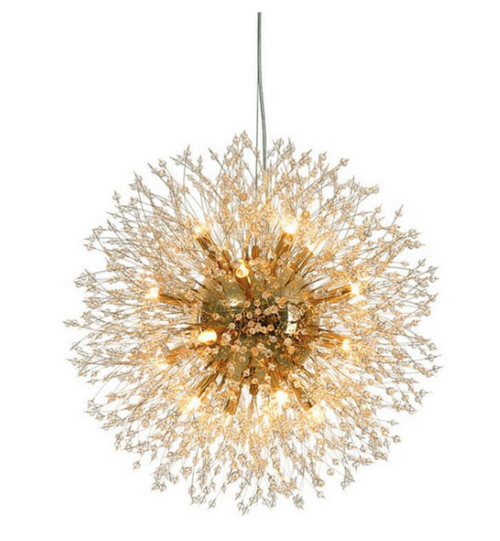 Crystal Dandelion Chandelier Lighting