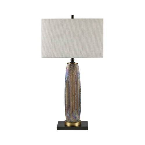 Set of 2 34" Glass Table Lamp with Shade