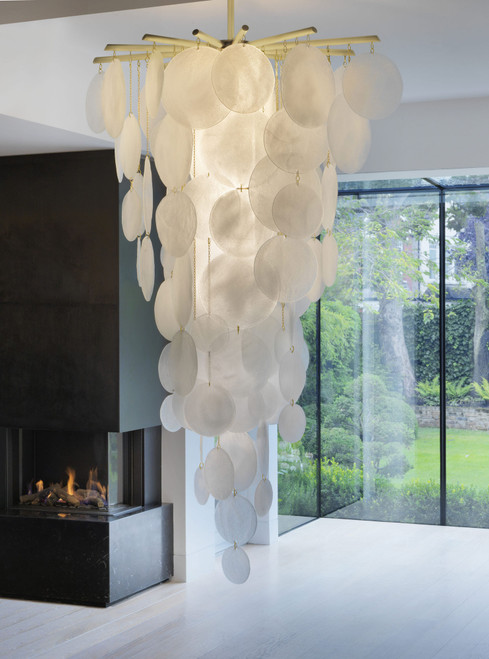 Frosted Glass Chandelier Lighting