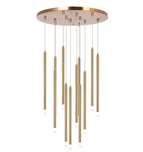 Tubular Chandelier Lighting