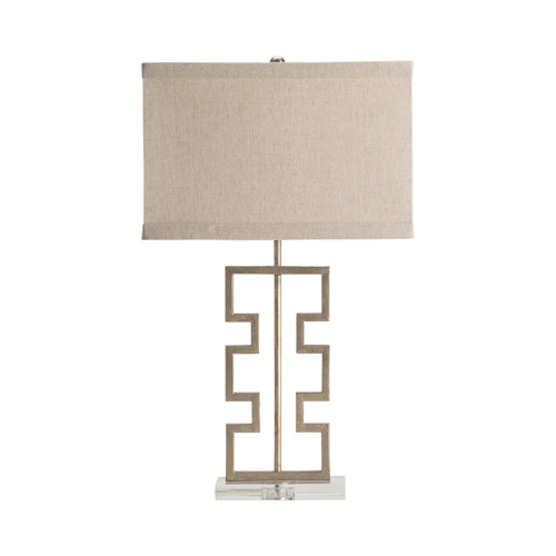 Set of 2 27" Azteca Silver Table Lamp