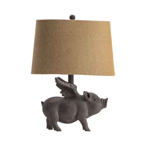 Set of 2 21"H Hogs Fly Table Lamps