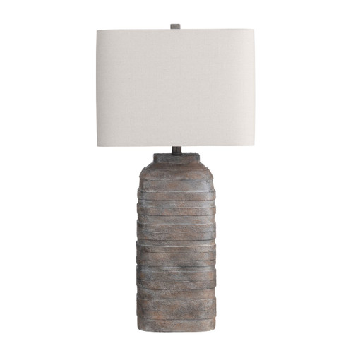30.5"H Resin Table Lamp With Shade