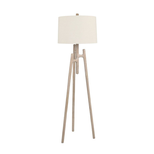 63"H Resin Floor Lamp With Shade