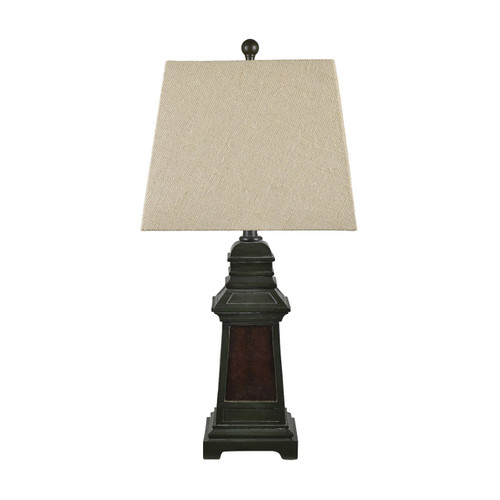 Set of 2 29" Resin Table Lamp with Shade