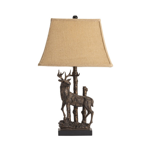 26.5" Deer Table Lamp