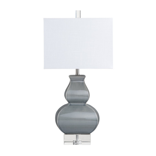 30"H Ceramic Table Lamp With Shade (CVAZP101B)