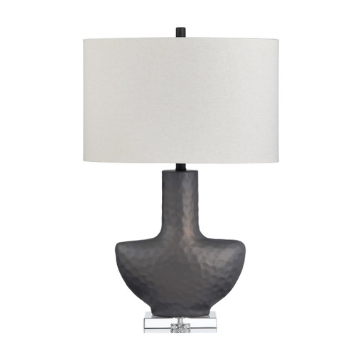29"H Ceramic & Crystal Table Lamp With Shade