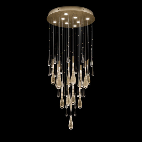 Rain 32"W Round Pendant