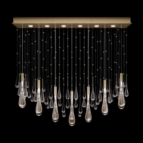 Rain 51"W Rectangular Pendant