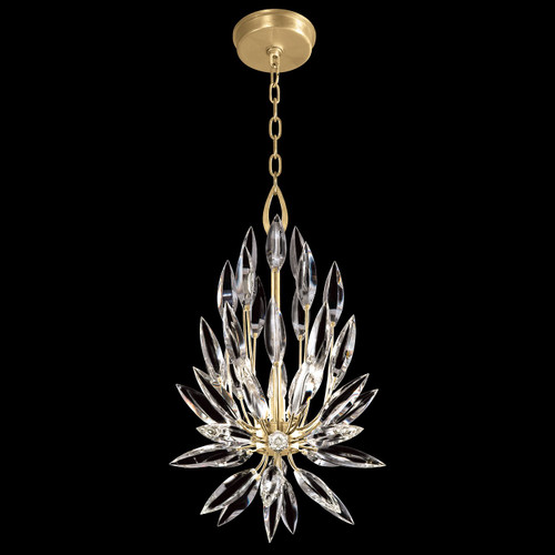 Lily Buds 12"W Round Pendant