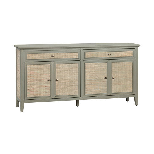 2 Drawer 4 Door Media Credenza_Sideboard