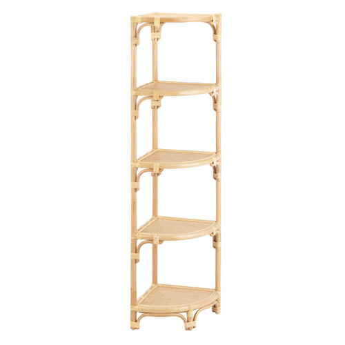 4 Shelf Corner Etagere