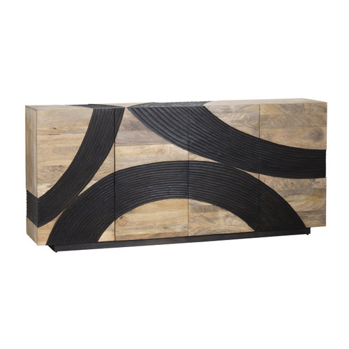 4 Door Media Credenza_Sideboard (CVFNR4593)