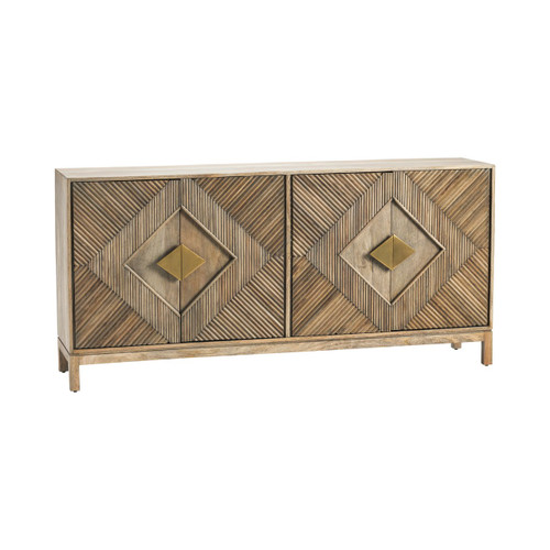 4 Door Media Credenza_Sideboard (CVFNR5050)