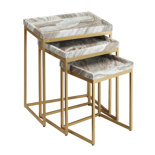 3 Piece Accent_End Table Nesting Set