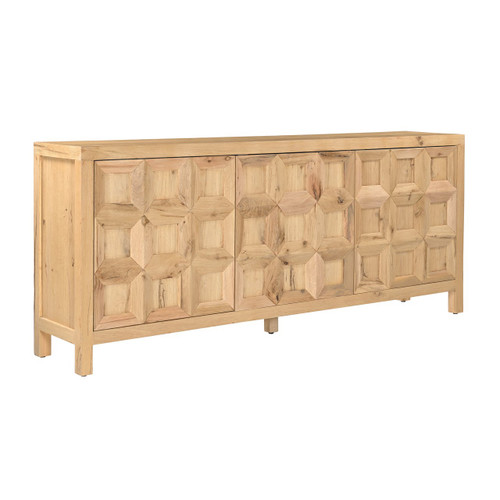 3-Door Media Credenza_Sideboard