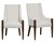 Set of 2 Upholstered Dining Chair_Arm Chair