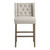 Set of 2 Upholstered Counter Height Stool