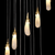 Eggplant Rock Crystal Chandelier Lighting