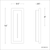 Midnight Outdoor Wall Sconce Light (WS-W66216)