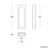 Cadey Wall Sconce Light (WS246619-WV/AB)