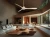 Carve 72" 3 Blade Indoor / Outdoor Smart LED Ceiling Fan