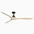 Carve 72" 3 Blade Indoor / Outdoor Smart Ceiling Fan