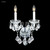 Palace Ice 2 Light Wall Sconce