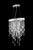 Oval Sculptured Leaf Chandelier (96253)
