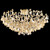 Cast Leaf Flush Mount (97074G2E)
