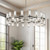 Revolve Clear Glass/Polished Nickel 36 Lights Chandeliers
