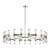 Revolve Clear Glass/Polished Nickel 42 Lights Chandeliers