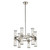 Revolve Clear Glass/Polished Nickel 12 Lights Chandeliers