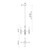 Torres 19-in Matte Black 4 Lights Chandeliers