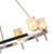 Lucian 32-in Polished Nickel/Alabaster 6 Lights Chandeliers